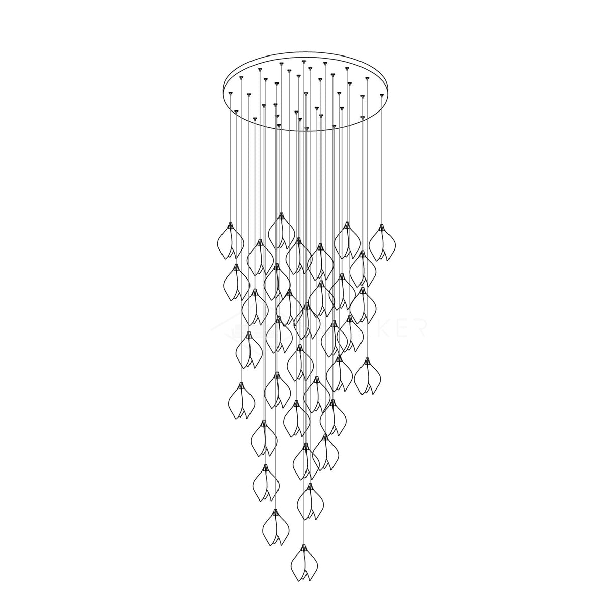 Celeste Flora Pendant Light - Zelno Lighting