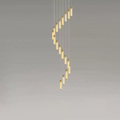 Celestial Alabaster Cascade Chandelier - Zelno Lighting