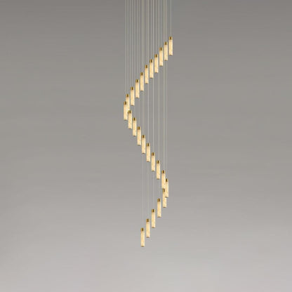 Celestial Alabaster Cascade Chandelier - Zelno Lighting