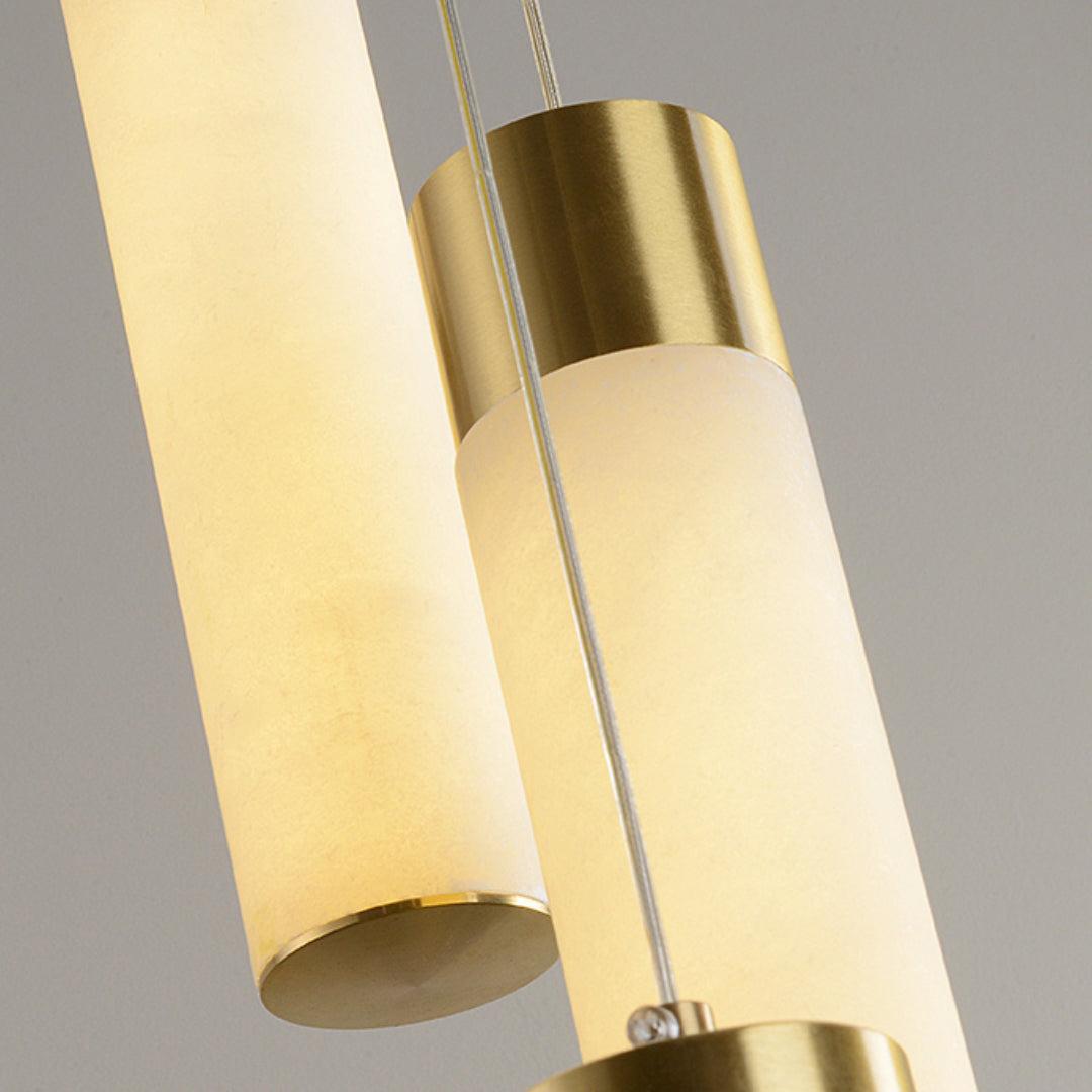 Celestial Alabaster Cascade Chandelier - Zelno Lighting
