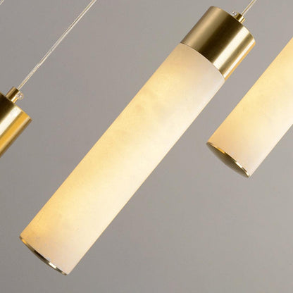 Celestial Alabaster Cascade Chandelier - Zelno Lighting