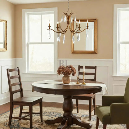 Celine Chandelier 36" 59" for Living Room - Zelno Lighting