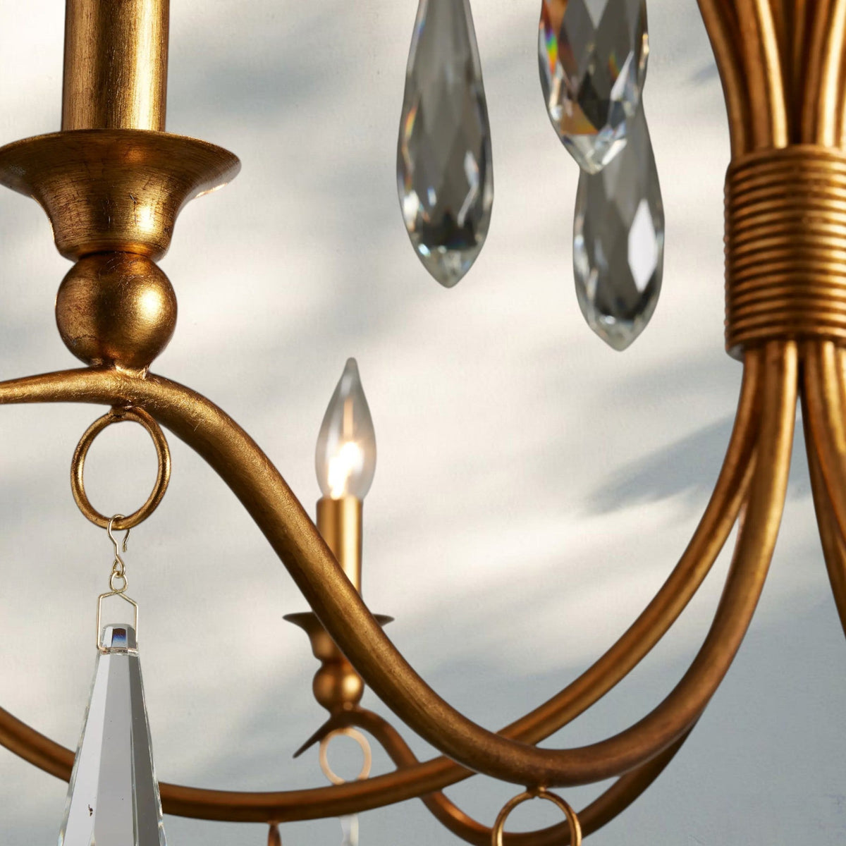 Celine Chandelier 36" 59" for Living Room - Zelno Lighting