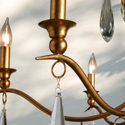 Celine Chandelier 36" 59" for Living Room - Zelno Lighting