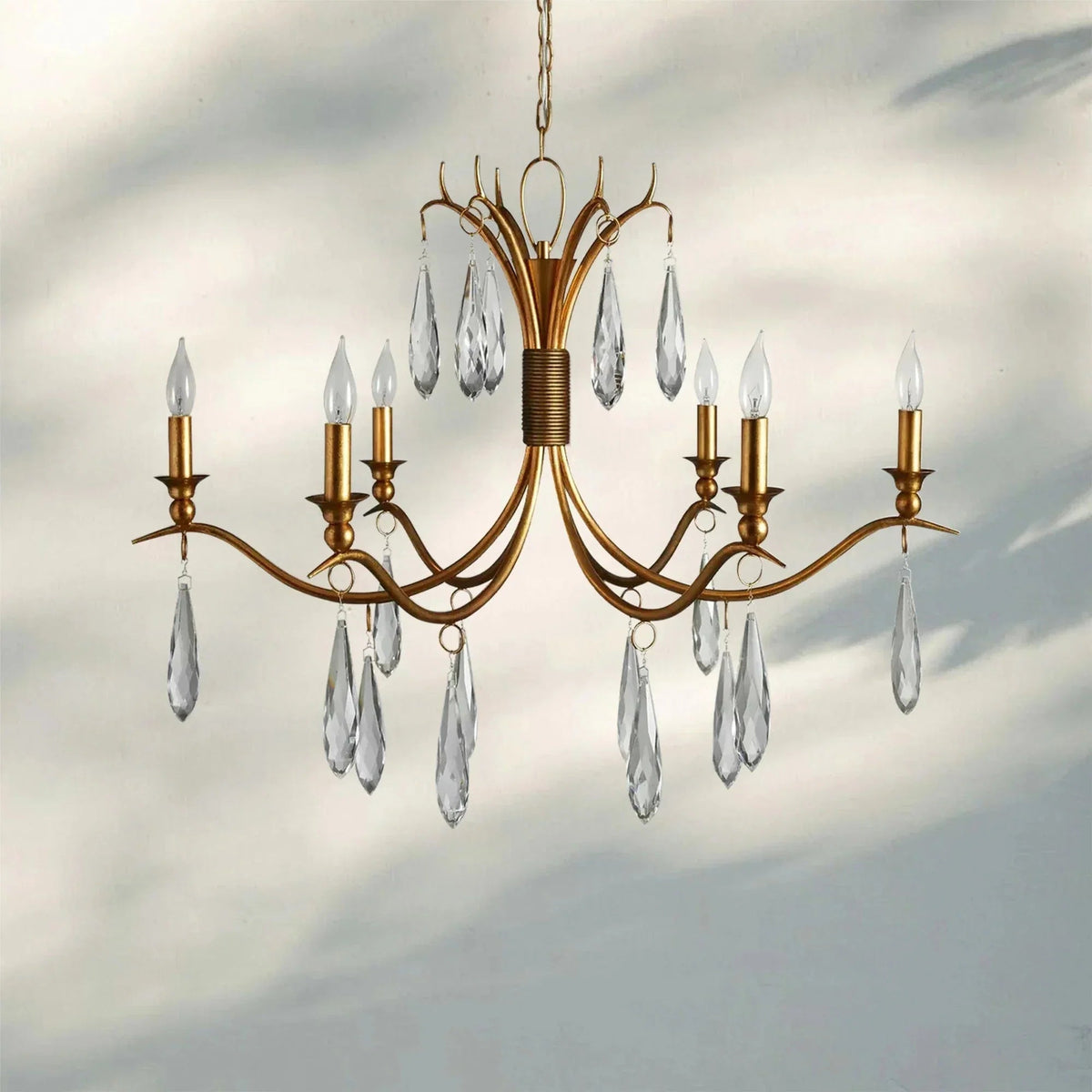 Celine Chandelier 36" 59" for Living Room - Zelno Lighting