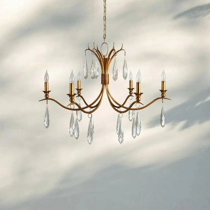 Celine Chandelier 36" 59" for Living Room - Zelno Lighting