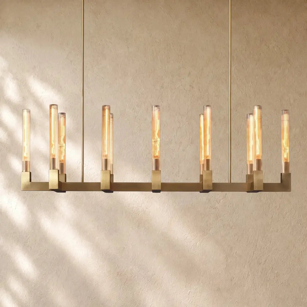 Cennela Linear Chandelier 55", 67" - Zelno