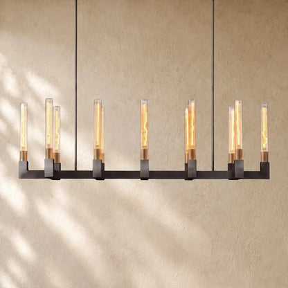 Cennela Linear Chandelier 55", 67" - Zelno
