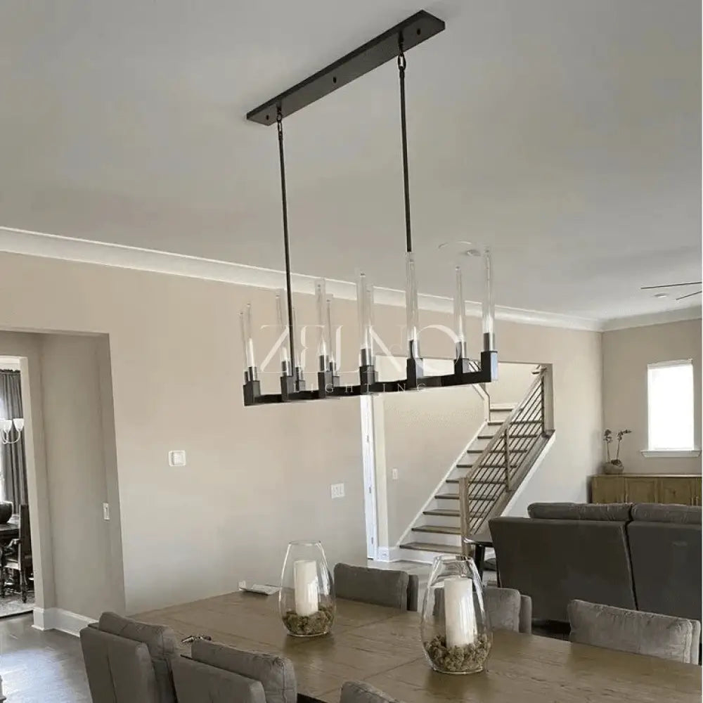Cennela Linear Chandelier 55", 67" - Zelno