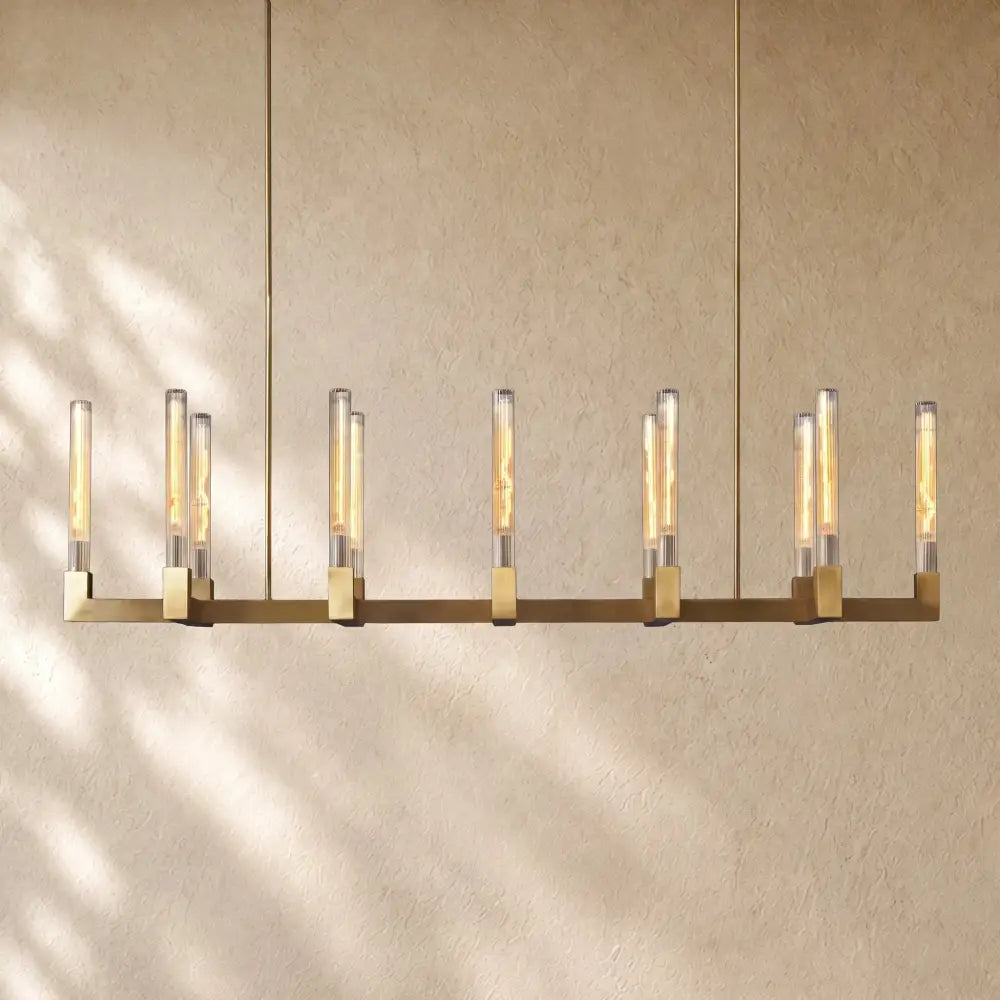 Cennela Linear Chandelier 55", 67" - Zelno