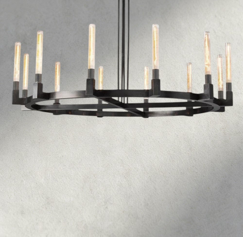 Cennela Round Chandelier 36", 48", 60", 72" - zelnolighting