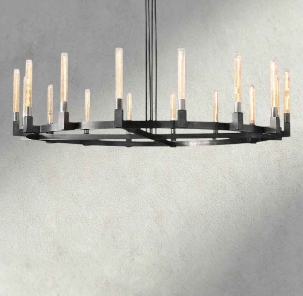 Cennela Round Chandelier 36", 48", 60", 72" - zelnolighting