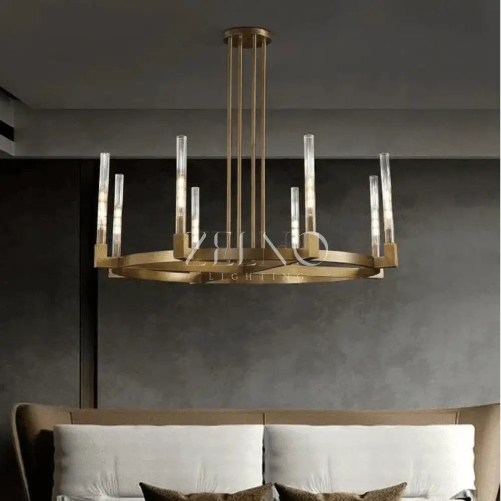 Cennela Round Chandelier 36",48",60",72" - Zelno