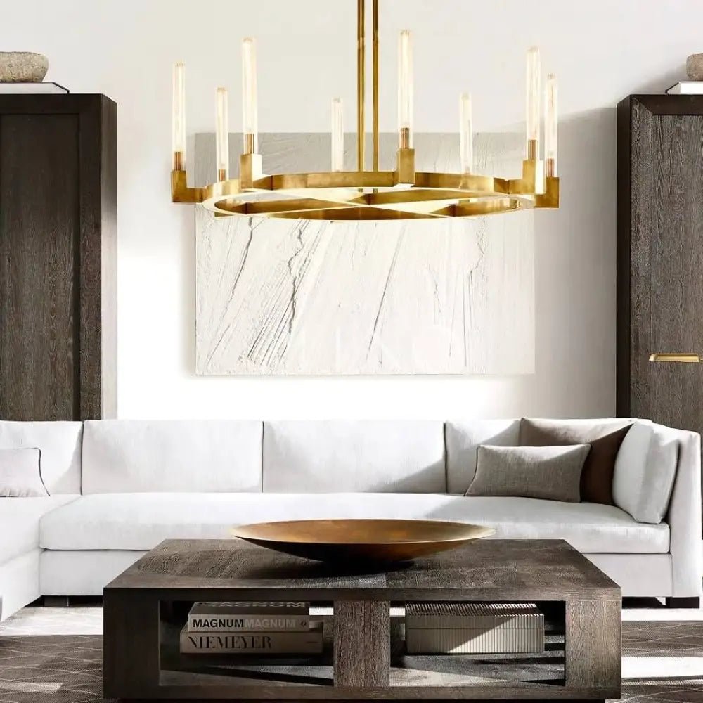 Cennela Round Chandelier 36",48",60",72" - Zelno
