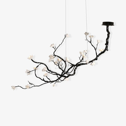 Ceramic Flower Chandelier - Zelno Lighting