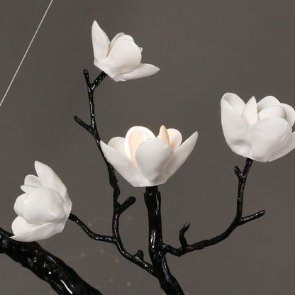 Ceramic Flower Chandelier - Zelno Lighting
