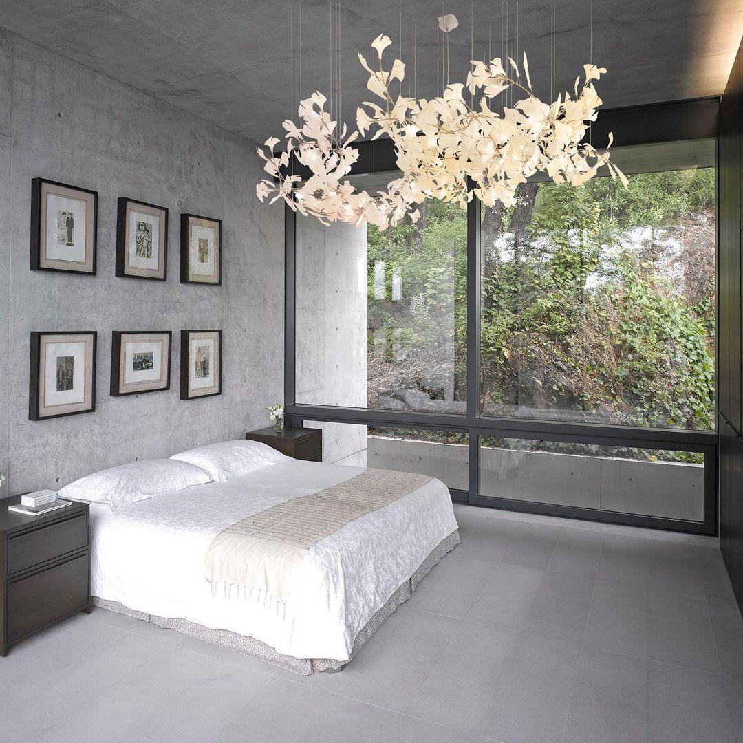 Ceramic Gingko Chandelier B - zelnolighting