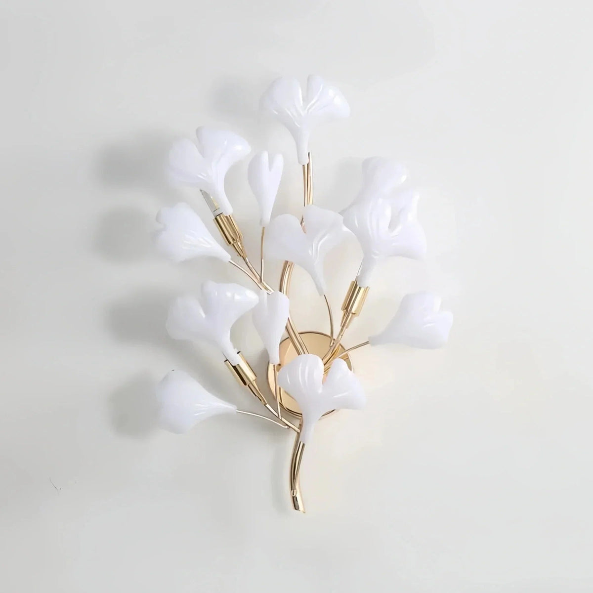 Ceramic Gingko Wall Lamp - Zelno Lighting