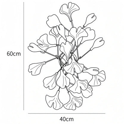 Ceramic Gingko Wall Lamp - Zelno Lighting
