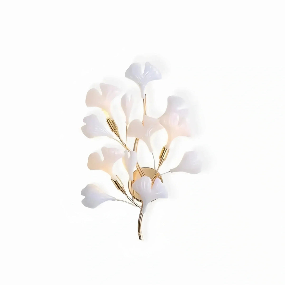 Ceramic Gingko Wall Lamp - Zelno Lighting
