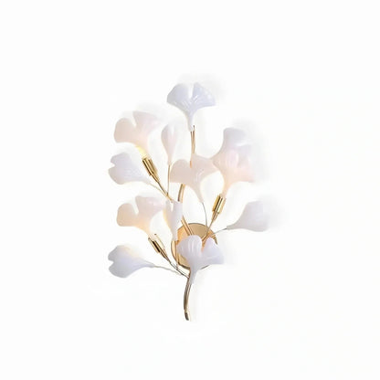 Ceramic Gingko Wall Lamp - Zelno Lighting