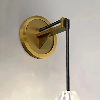 Chap Crystal Shade Wall Sconce - Zelno Lighting