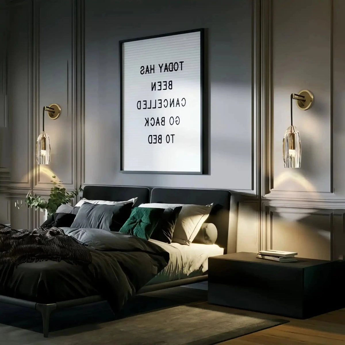 Chap Crystal Shade Wall Sconce - Zelno Lighting