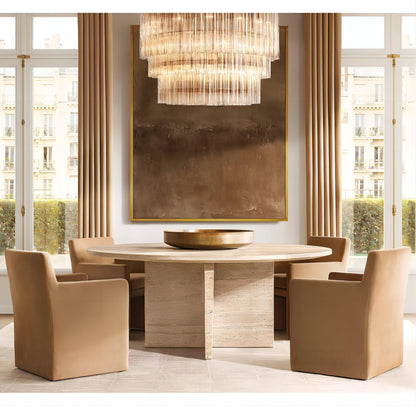 Chelo Round Murano Glass Chandelier - Zelno