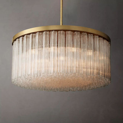 Chelo Round Murano Glass Chandelier - Zelno