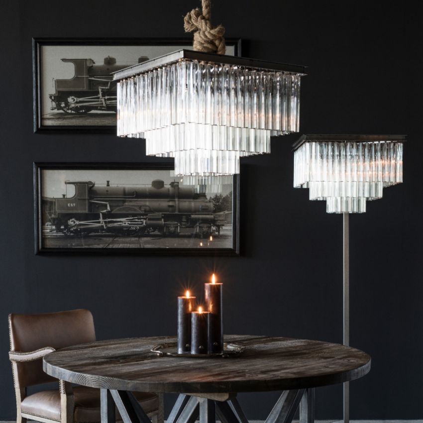 Chelo Square Chandelier - Zelno