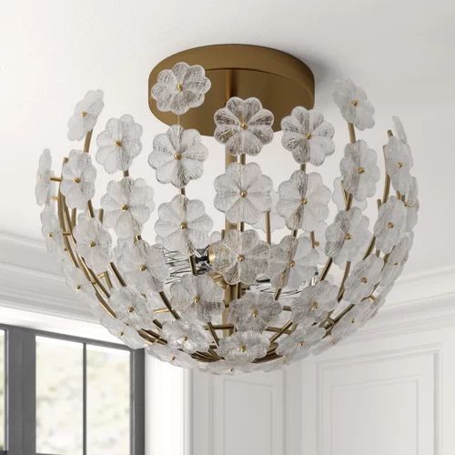Cherish 2 Lights Pendant Chandelier - Zelno Lighting