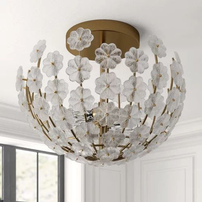 Cherish 2 Lights Pendant Chandelier - Zelno Lighting