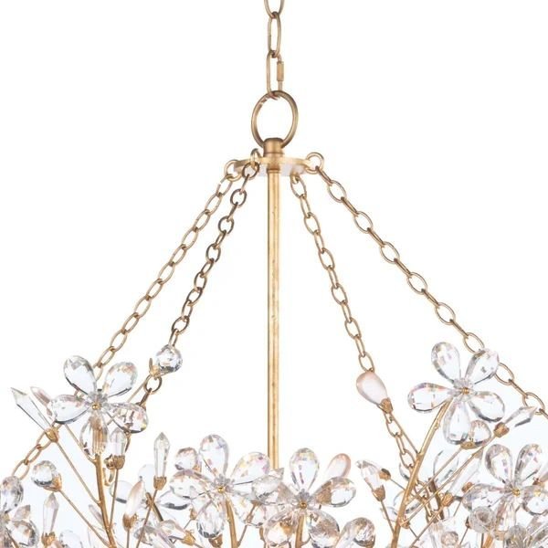 Cherish 6 Lights Round Chandelier - Zelno Lighting