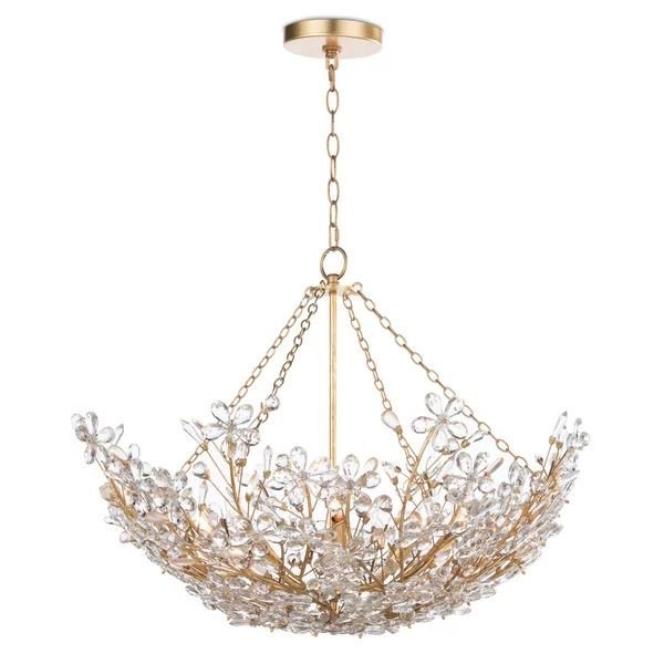 Cherish 6 Lights Round Chandelier - Zelno Lighting