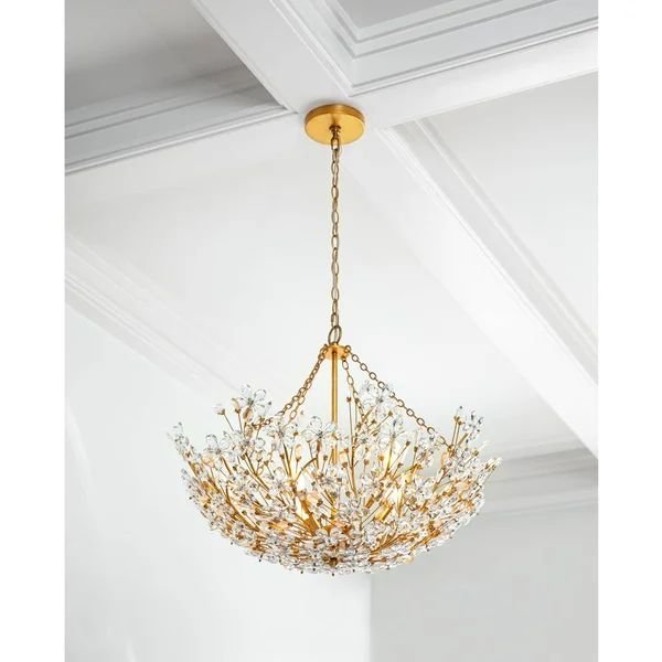 Cherish 6 Lights Round Chandelier - Zelno Lighting