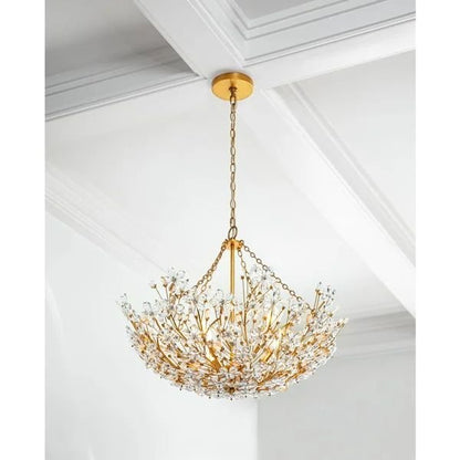 Cherish 6 Lights Round Chandelier - Zelno Lighting
