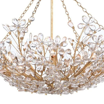 Cherish 6 Lights Round Chandelier - Zelno Lighting