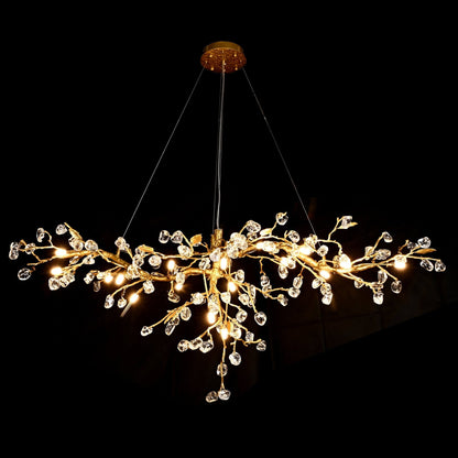 Cherry Blossom Branch Tree Chandelier - Zelno Lighting