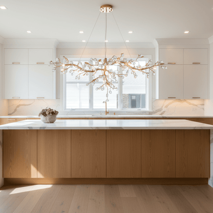Cherry Blossom Branch Tree Chandelier - Zelno Lighting