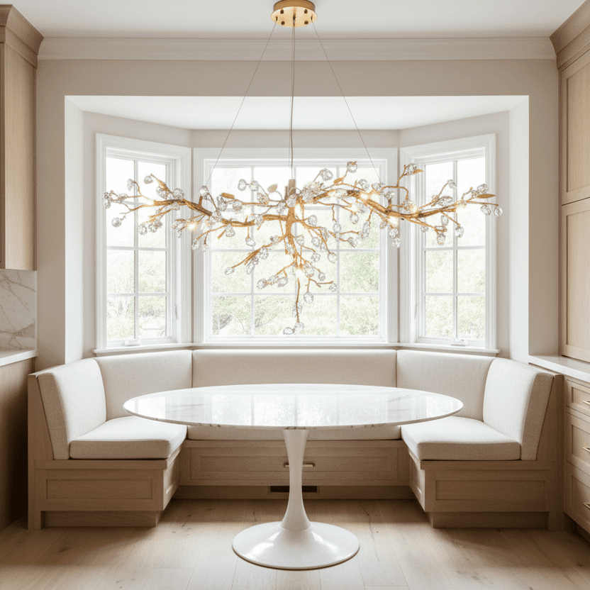 Cherry Blossom Branch Tree Chandelier - Zelno Lighting
