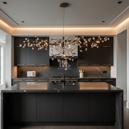 Cherry Blossom Branch Tree Chandelier - Zelno Lighting