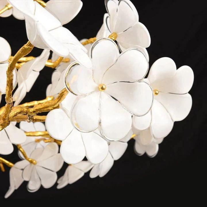 Cherry Dining Room Branch Chandelier - Zelno Lighting