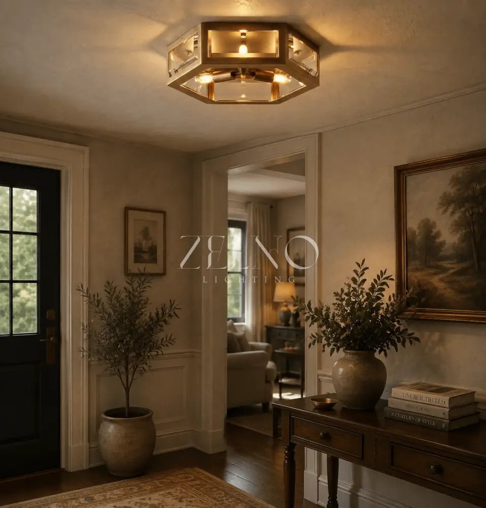 Chevalie Flushmount - Zelno