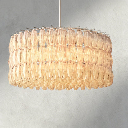 Chiaray Clear/ Smoke Glass Round Chandelier 37", 47", 62" - Zelno