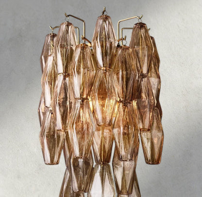 Chiaray CLEAR/ SMOKE GLASS SCONCE 19" - Zelno