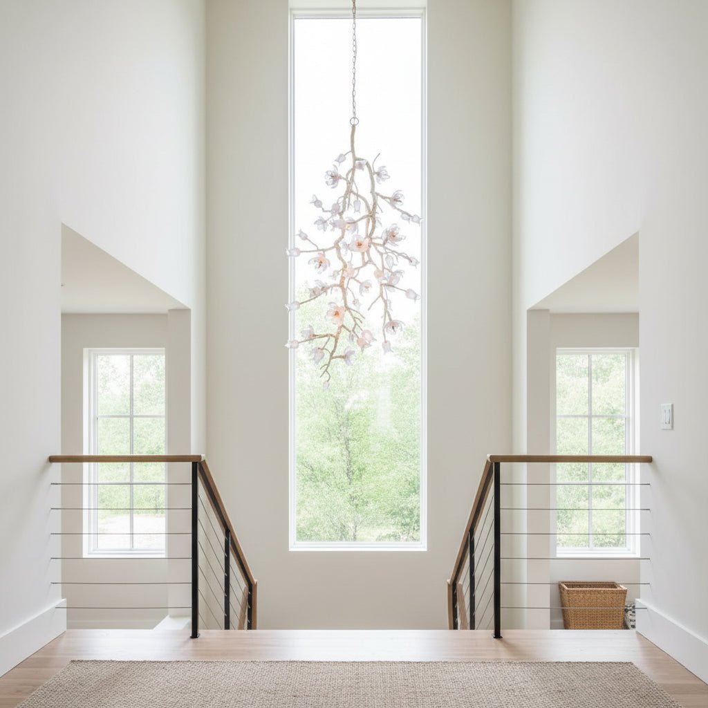 Churippu Branch Brass Chandelier - Zelno Lighting