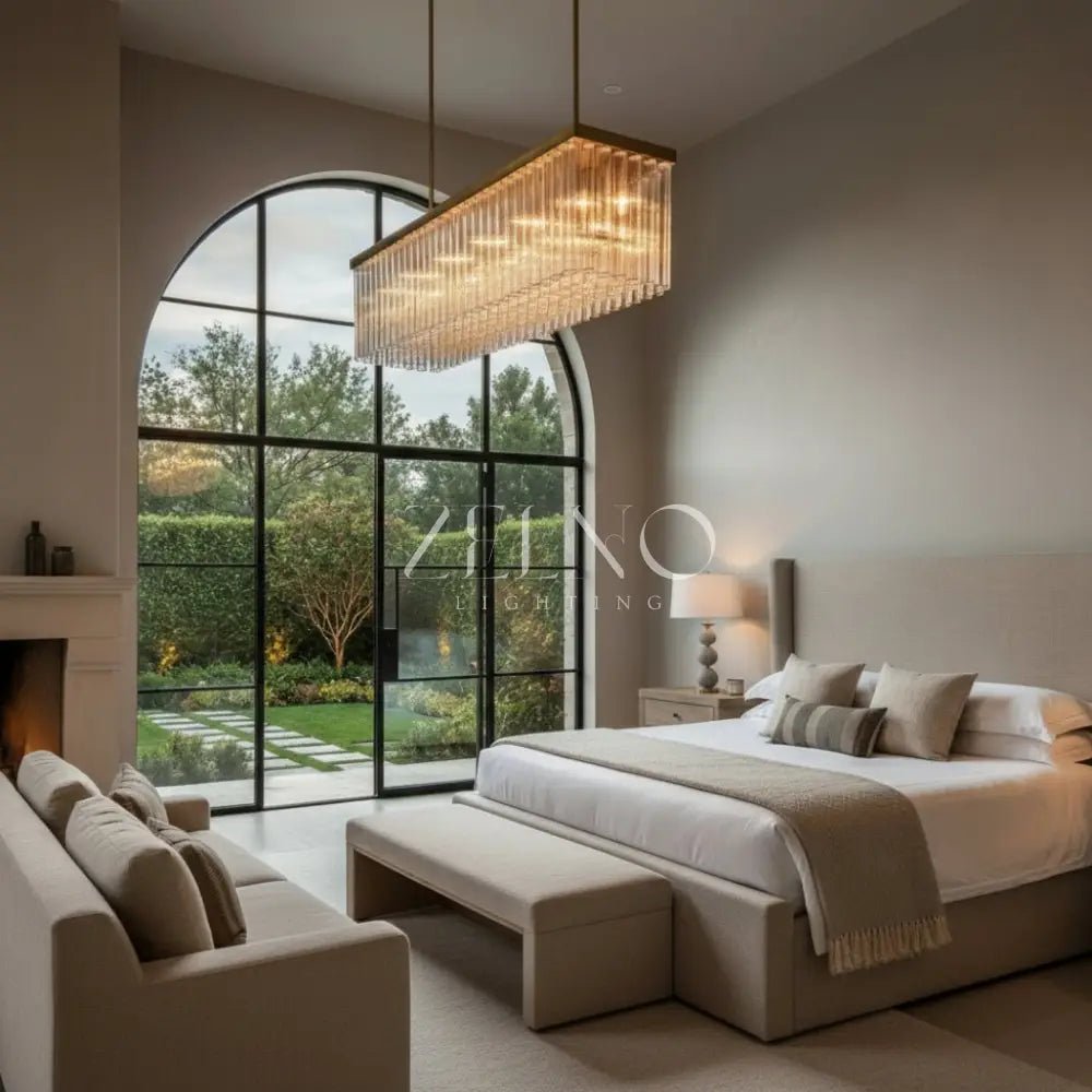 Ciello Rectangular Chandelier - Zelno