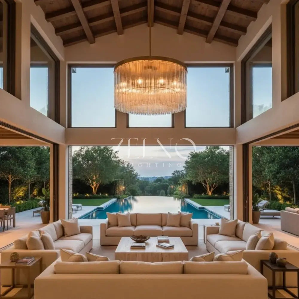 Ciello Round Chandelier - Zelno