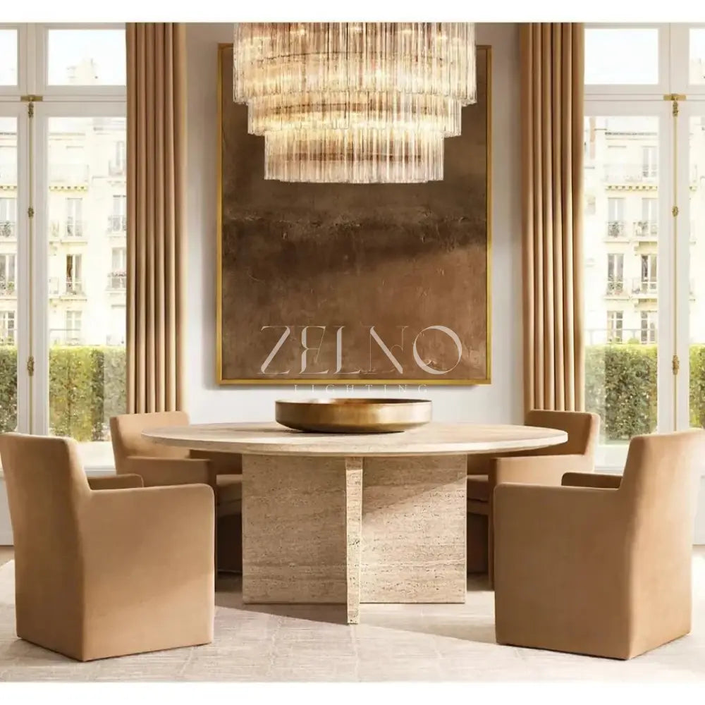 Ciello Three-Tier Round Chandelier - Zelno