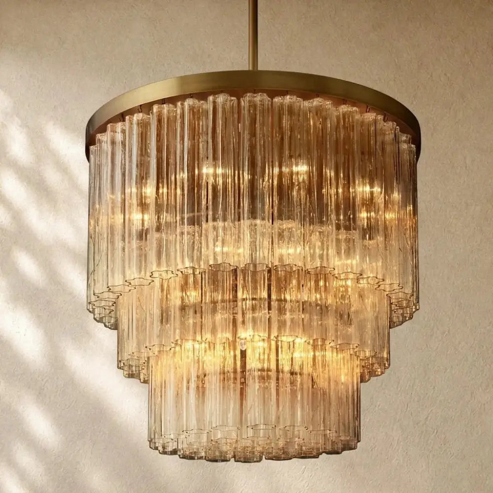 Ciello Three-Tier Round Chandelier - Zelno